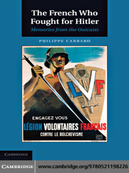 Cover image for The French Who Fought for Hitler